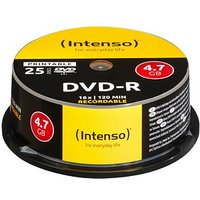 25 Intenso DVD-R 4,7 GB bedruckbar 25 Intenso DVD-R 4,7 GB bedruckbar
