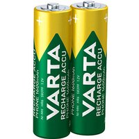 2 VARTA Akkus RECHARGE ACCU Phone Mignon AA 1.600 mAh 2 VARTA Akkus RECHARGE ACCU Phone Mignon AA 1.600 mAh