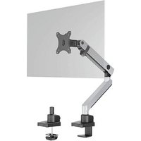 DURABLE Monitor-Halterung SELECT PLUS 509623 silber für 1 Monitor, Tischklemme, Tischbohrung