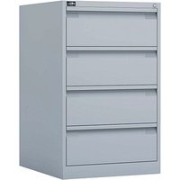 BISLEY ECO Karteischrank lichtgrau 4 Schubladen 57,0 x 62,2 x 91,5 cm