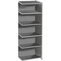 Kerkmann Aktenregal Lago anthrazit 78,0 x 38,0 x 185,0 cm