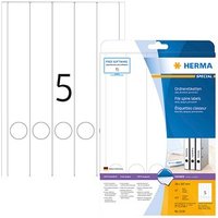 125 HERMA Ordneretiketten 5130 weiß