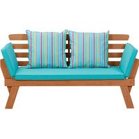 greemotion Borkum Gartenbank braun, türkis greemotion Borkum Gartenbank braun, türkis