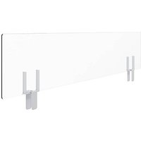 PAPERFLOW Spuckschutz, transparent 80,0 x 27,0 cm