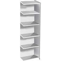 Kerkmann Aktenregal Lago weiß 39,0 x 38,0 x 185,0 cm