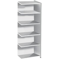 Kerkmann Aktenregal Lago weiß 78,0 x 38,0 x 185,0 cm