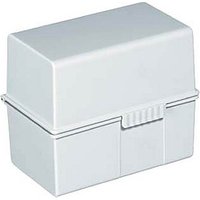 HAN A7 Karteikasten DIN A7 für 300 Karteikarten lichtgrau mit Deckel HAN A7 Karteikasten DIN A7 für 300 Karteikarten lichtgrau mit Deckel