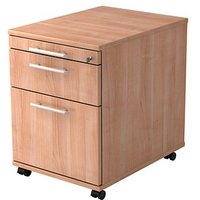 HAMMERBACHER Gradeo Rollcontainer nussbaum 3 Auszüge 42,8 x 58,0 x 59,0 cm HAMMERBACHER Gradeo Rollcontainer nussbaum 3 Auszüge 42,8 x 58,0 x 59,0 cm