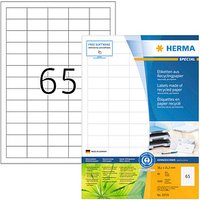 5.200 HERMA Etiketten weiß 38,1 x 21,2 mm