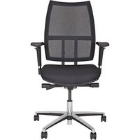 BISLEY Bürostuhl Maxime, DSM733 Stoff schwarz, Gestell chrom