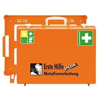 SÖHNGEN Erste-Hilfe-Koffer SPEZIAL Metallverarbeitung DIN 13157 + Erweiterung orange SÖHNGEN Erste-Hilfe-Koffer SPEZIAL Metallverarbeitung DIN 13157 + Erweiterung orange