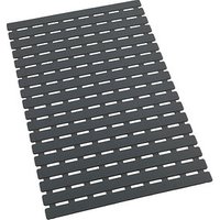 WENKO Badewannenmatte Arinos grau 63,0 x 40,0 cm