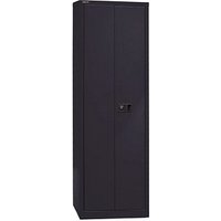 BISLEY Stahlschrank Universal E782A04B6633 schwarz 60,0 x 40,0 x 195,0 cm, aufgebaut