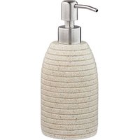 relaxdays Seifenspender 10031053_778 beige Polyresin 300,0 ml