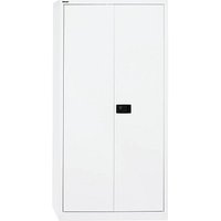 BISLEY Stahlschrank Universal E782A04696 verkehrsweiß 91,4 x 40,0 x 195,0 cm, aufgebaut