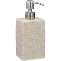 relaxdays Seifenspender 10031054_778 beige Polyresin 200,0 ml