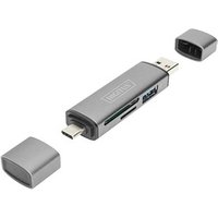 DIGITUS Multi-microSD, SD-Kartenleser silber DIGITUS Multi-microSD, SD-Kartenleser silber