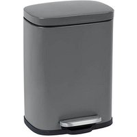 WENKO Leno Kosmetikeimer 5,0 l grau