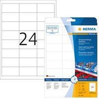 240 HERMA wetterfeste Folienetiketten 4582 weiß 66,0 x 33,8 mm