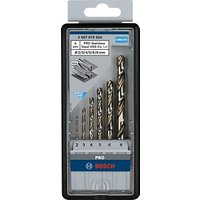 AKTION: BOSCH Metallbohrer-Set PRO Stainless Steel HSS-Co, 6-teilig mit Prämie nach Registrierung AKTION: BOSCH Metallbohrer-Set PRO Stainless Steel HSS-Co, 6-teilig mit Prämie nach Registrierung