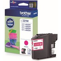 brother LC-221M  magenta Druckerpatrone brother LC-221M  magenta Druckerpatrone