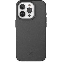 WOODCESSORIES Bio Case Handy-Cover für Apple iPhone 15 Pro schwarz