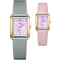 Citizen Horlogeset incl. horlogebandje Elegant Eco-Drive EW5596-66X