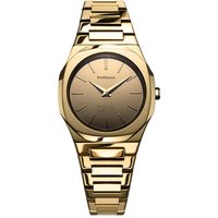 D1 Milano Dameshorloge 30mm, Gold Gleam UTBL40