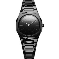 D1 Milano Dameshorloge 30mm, Black Gleam UTBL41