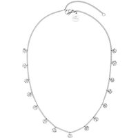 Purelei Damen Halskette – Verstellbare Silberkette 35-40 cm mit geprägten Coins im orientalischen Flair