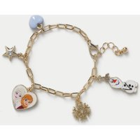 M&S Disney Frozen™ Charm Bracelet Gold