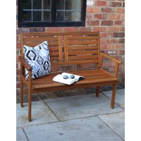 Royalcraft Napoli 2 Seater Garden Bench Natural