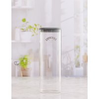 Kilner Set of 2 2L Square Glass Storage Jars Clear