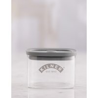 Kilner Set of 3 Square 0.5 Litre Fresh Storage Jars Clear