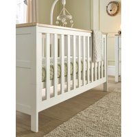 Mamas & Papas Wedmore Cot Bed - White Oak White Mix