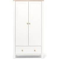Mamas & Papas Wedmore Wardrobe - White Oak White Mix