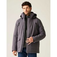 Regatta Marron Waterproof Hooded Jacket Grey