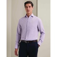 Charles Tyrwhitt Slim Fit Non Iron Pure Cotton Shirt Lilac