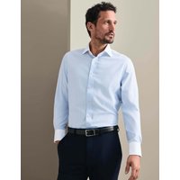 Charles Tyrwhitt Slim Fit Non Iron Pure Cotton Shirt Light Blue