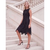 Roman Petite Floral Lace Bodycon Dress Black Mix