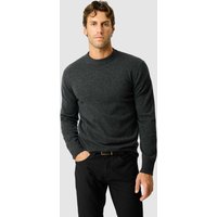 Rodd & Gunn Wool and Cashmere Blend Crew Neck Jumper Charcoal
