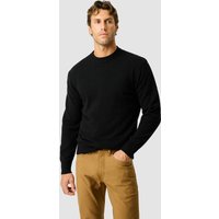 Rodd & Gunn Wool and Cashmere Blend Crew Neck Jumper Black/Black