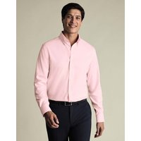 Charles Tyrwhitt Slim Fit Non Iron Pure Cotton Oxford Shirt Light Pink