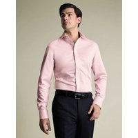 Charles Tyrwhitt Slim Fit Non Iron Pure Cotton Shirt Pink