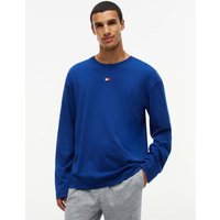 Tommy Hilfiger Pure Cotton Pyjama Top Blue