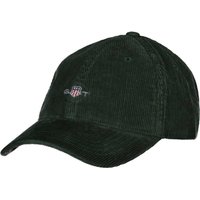 GANT Pure Cotton Corduroy Shield Baseball Cap Green