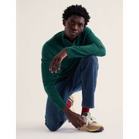 Seasalt Cornwall Merino Wool Rich Half Zip Jumper Teal