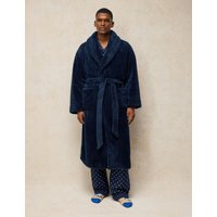 White Stuff Cosy Dressing Gown Dark Navy