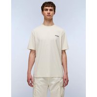 Napapijri Pure Cotton T-Shirt Light Cream