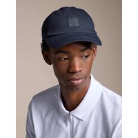Boss Pure Cotton Twill Baseball Cap Dark Blue